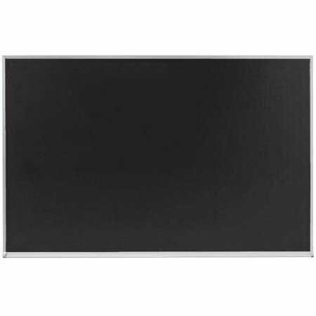 AARCO OC4872NT 48in x 72in Black Chalk Board with Solid Oak Frame 116OC4872NT